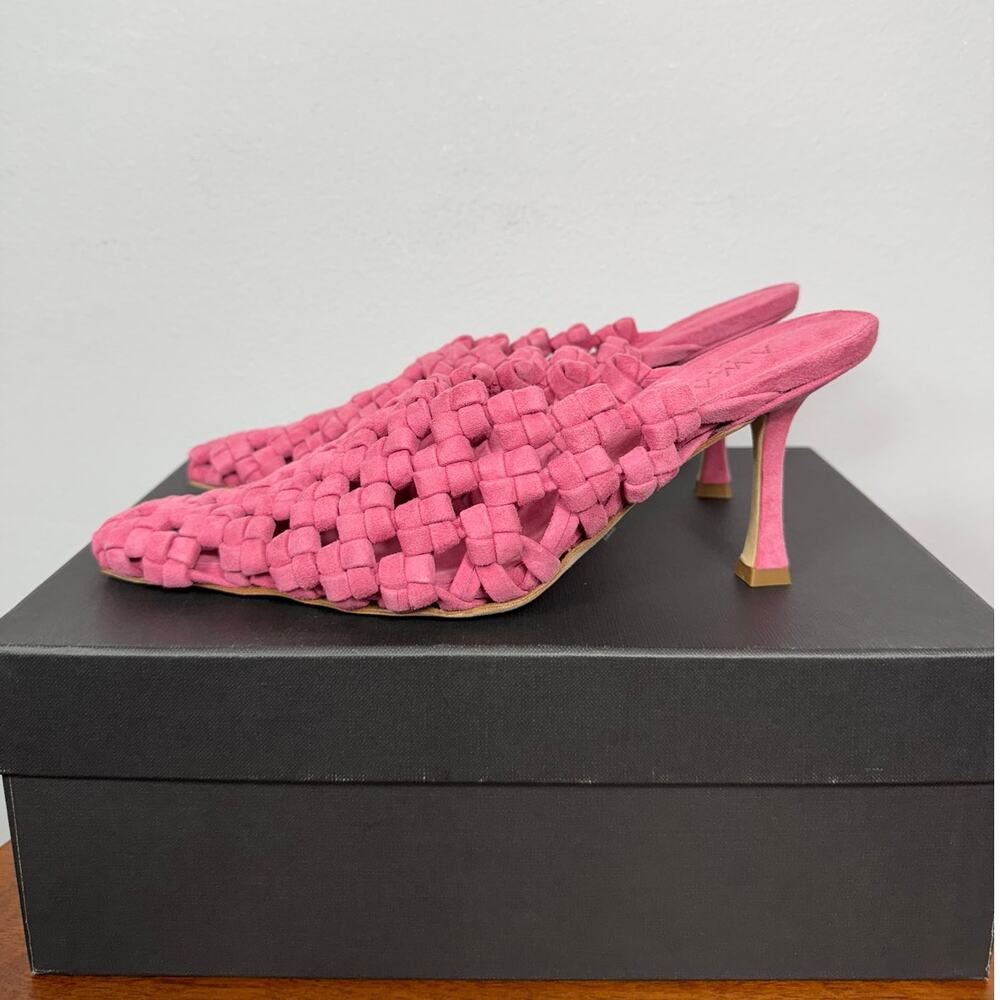 New A.W.A.K.E Mode Regina Weaved Mule in Pink Suede Women's Size EU 39 - Picture 6 of 12